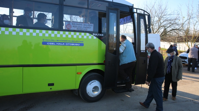 9 toplu taşıma aracı trafikten men edildi 9 toplu taşıma aracı trafikten men edildi