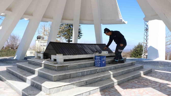 Akçakoca Gazi Anıtı bakıma alındı