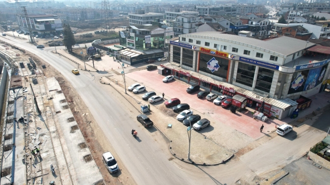Alikahya Tramvay Hattı güzergâhına otopark yapılıyor
