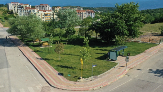 Barakalar kalktı, yaşam alanı oldu