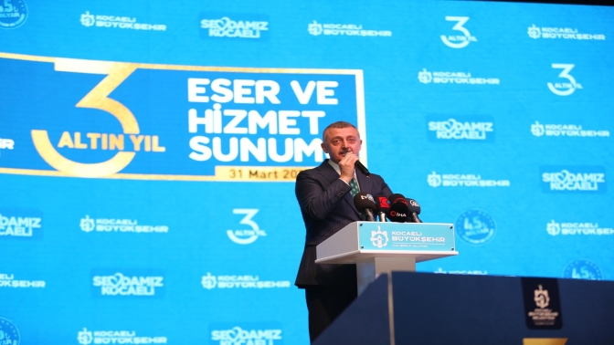 Kocaeli’ye 3 yılda 4,5 milyarlık eser ve hizmet