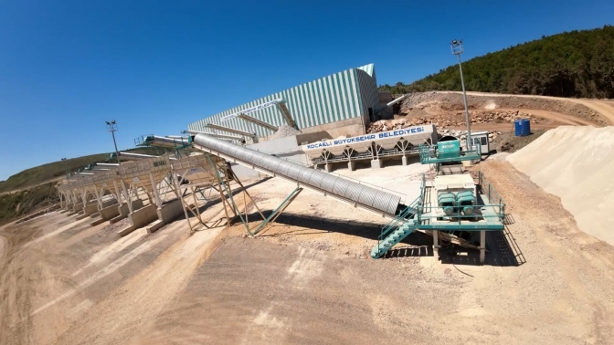 Büyükşehir, saatte 500 ton PMT üretiyor