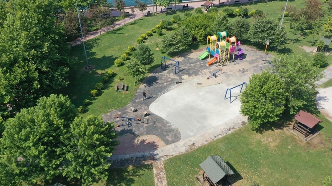 Büyükşehir, Tavşancıl Sahil Parkı’nı yeniliyor