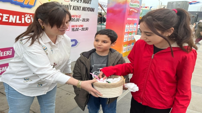 Çocuklara bayram sürprizi