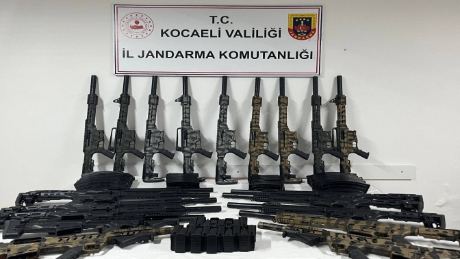Darıcada baskın yapılan evde cephane çıktı!