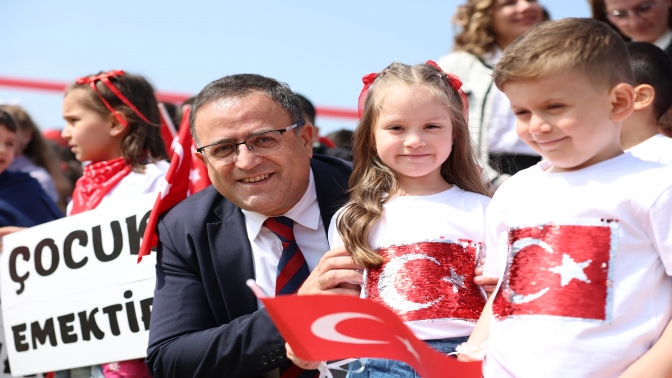 Derince’de Coşkulu 23 Nisan