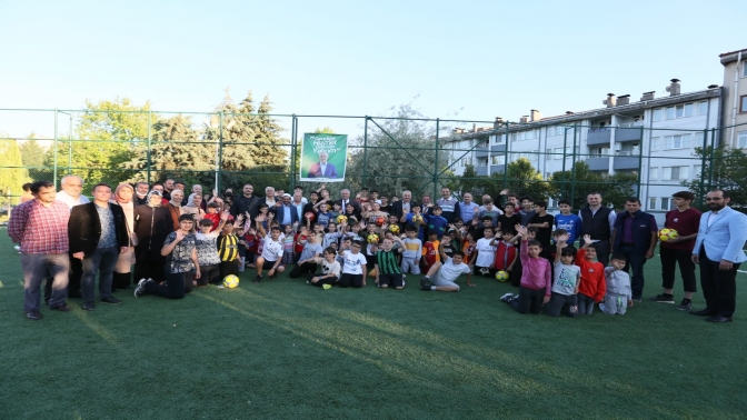 Derince’ye Yeni Bir Spor Alanı Daha