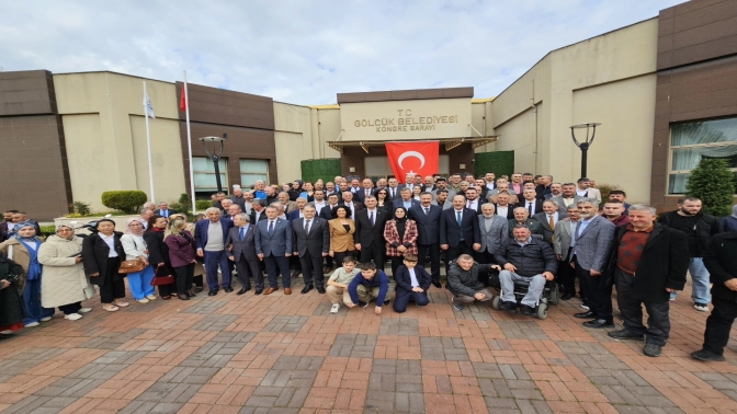 Gölcük Kent Bayramlaşmasında Bir Araya Geldi