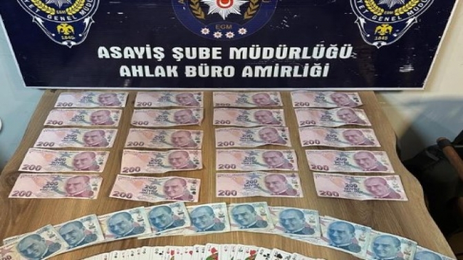 İş yerinde kumar oynayan 10 kişiye 92 bin TL ceza