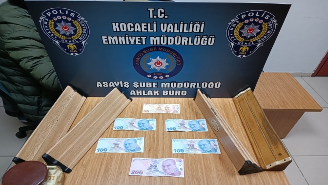 İş yerinde yapılan denetimde kumar oynatıldığı ortaya çıktı: 4 gözaltı