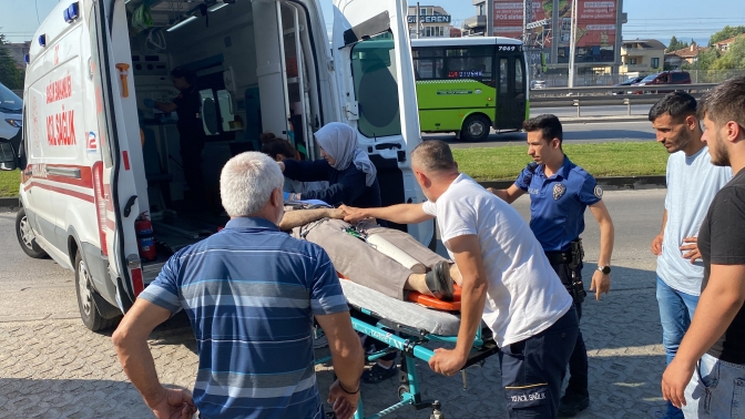 Kalbi duran yaşlı adam için zamanla yarıştılar