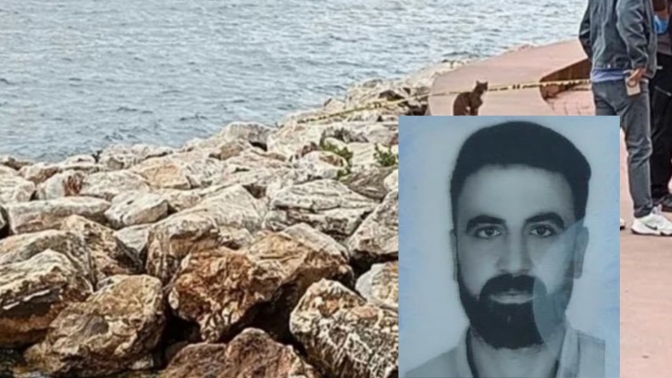 Karamürseldeki kayalıklarda erkek cesedi bulundu