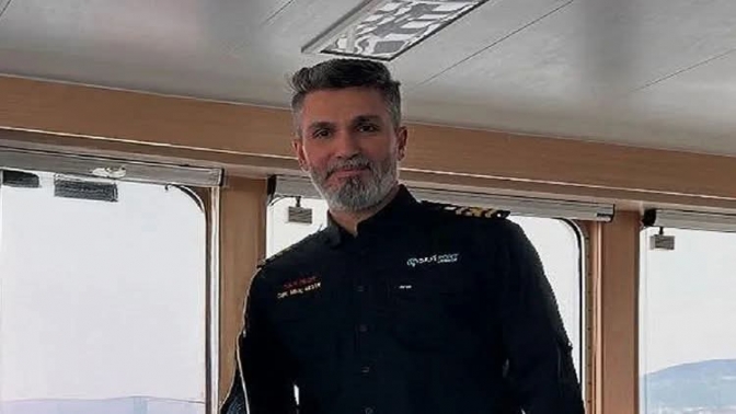 Kılavuz kaptan kalp krizi kurbanı