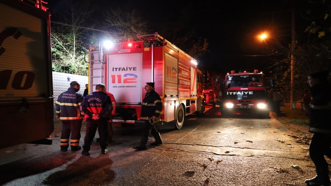 Kocaeli’de iki farklı noktada yangın
