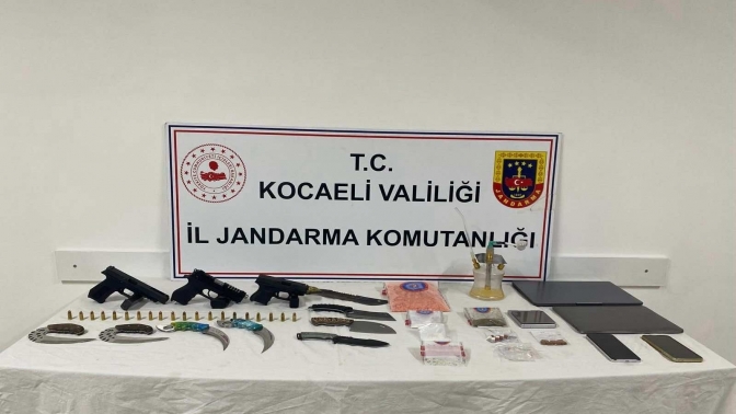 Kocaelide uyuşturucu operasyonu