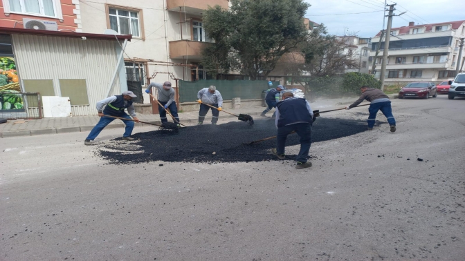 Körfez’de yollara küçük dokunuşlar
