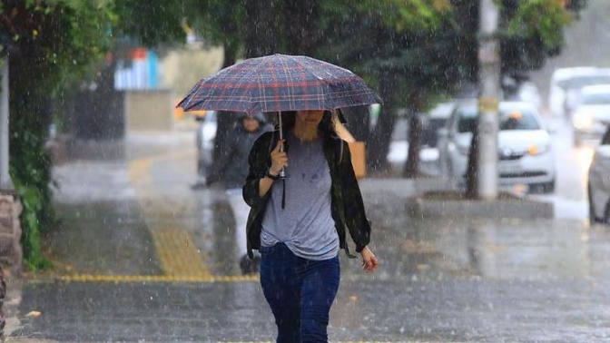 Kuvvetli Yağış için Uyarı Geldi