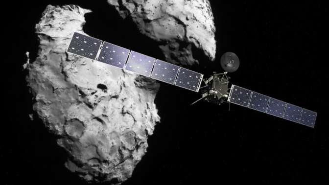 Rosettanın misyonu sona erdi