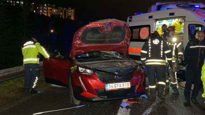 TEMde feci kaza: 2 ölü, 4 yaralı