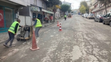 Akmeşe Menderes Caddesi yenileniyor