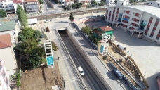 Darıca Okul Yolu Caddesi’nde yaya üstgeçidi yapılıyor