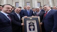 İlk Hereke Halısı Cumhurbaşkanı Erdoğan’a
