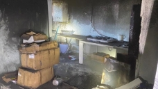 Kandıra da işyeri yangını