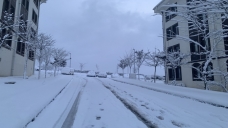 Kocaeli'de kar yağışı etkili oluyor