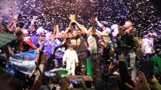 Kocaelispor şampiyonluğu Sekapark'ta kutladı