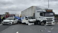Osmangazi Köprüsü yol ayrımında kaza