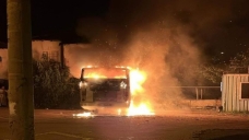 Suadiyespor Takım Otobüsü Yandı