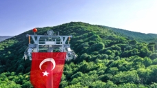 Teleferiğin son durağı otel yoluna bağlanıyor