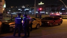 Ticari taksi ile çarpışan otomobilde bulunan yaşlı adam yaralandı