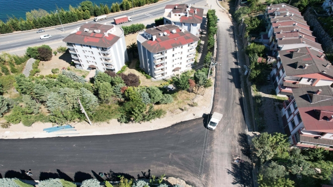 Ulaşlı Kazım Karabekir Caddesi asfaltlandı