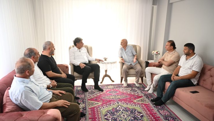 Babalar Gününde en anlamlı ziyaret Kocaman’dan