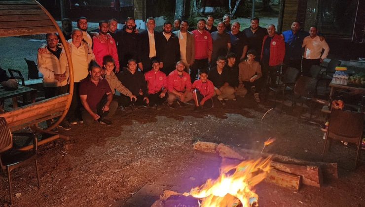 Başkan Sezer Kırkpınar’a Hazırlanan Pehlivanlara Moral Verdi