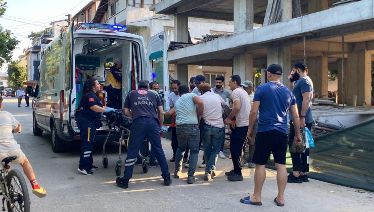 Kartepe’de İnşaat İşçisi 3. Kattan Düşerek Yaralandı