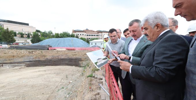 İhalesi Yenilenen Umuttepe Camii Projesi Yükseliyor