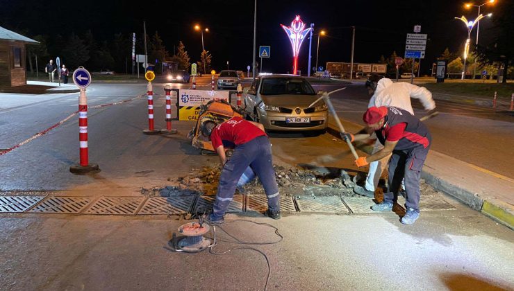 Mazgallar, kot seviyesine getiriliyor
