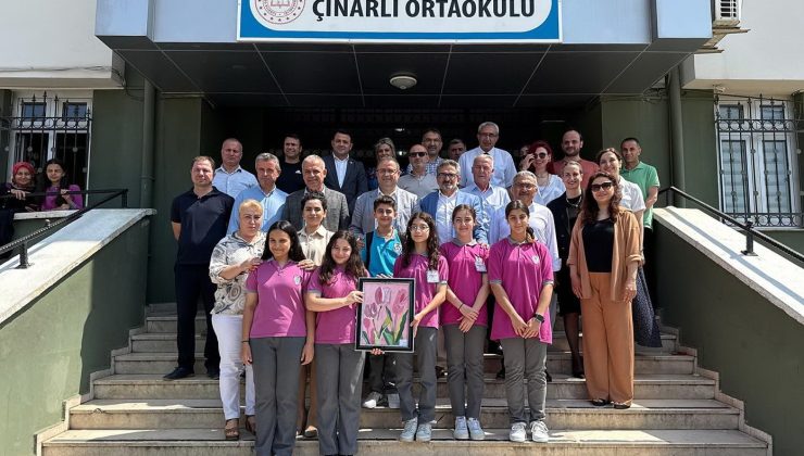 Derince Çınarlı Ortaokulu’nda Yıl Sonu Sergisi