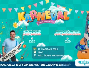 Çocuklar Karneval’da buluşuyor