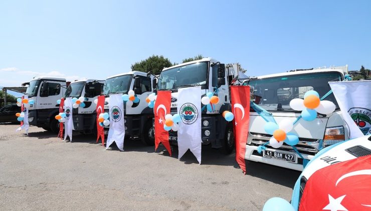Dilovası Belediyesi Yeni Araçlarını Tanıttı