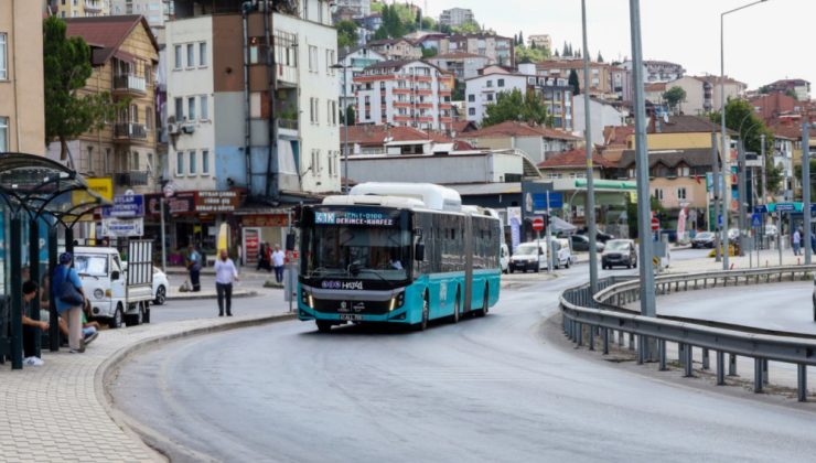 Bayram boyunca ulaşım ücretsiz