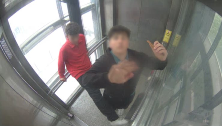 Gençlerden üzücü davranış; kamu malına zarar