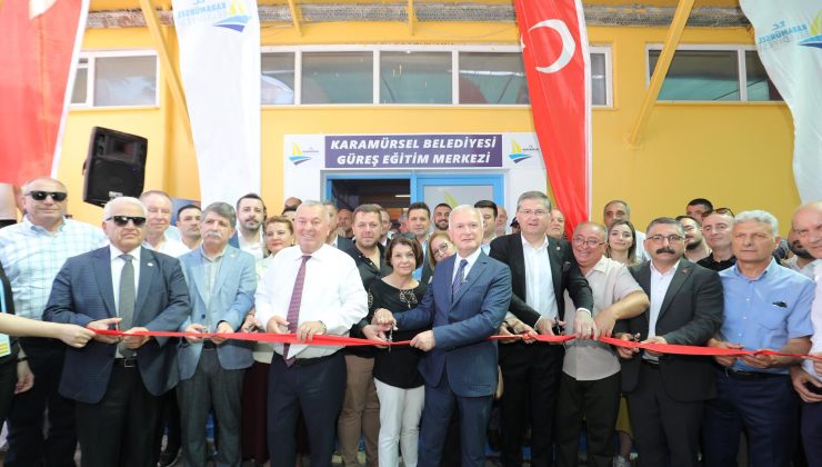 Karamürsel Belediyesi Güreş Eğitim Merkezi Açıldı