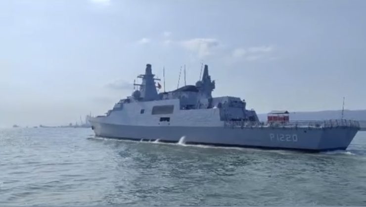 Açık Deniz Karakol Gemisi TCG AKHİSAR (P1220), İzmit Körfezi’nde