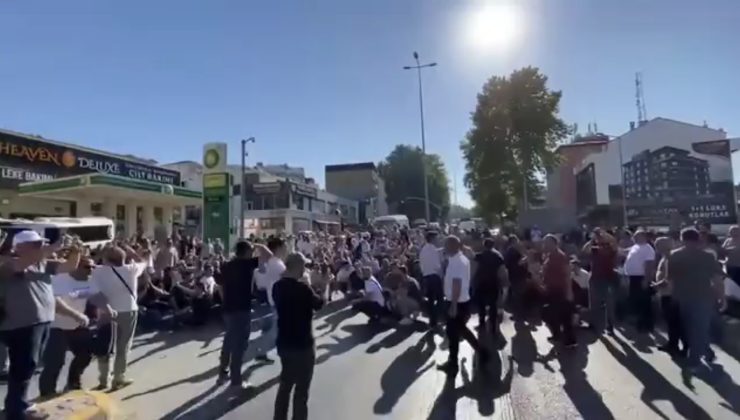 Gölcük Tersanesi İşçileri D-130’u Trafiğe Kapattı