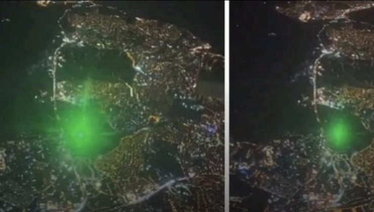 Uçağa 3 Dakika Boyunca Lazer Tutuldu