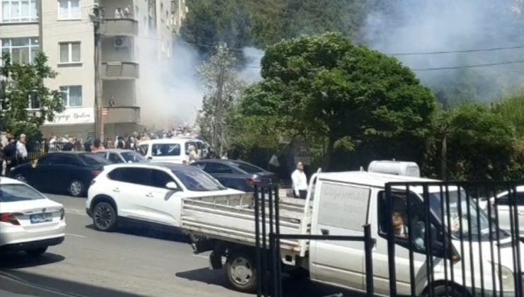 Gebze’deki Düğünde,Havai Fişek Yangına Neden Oldu