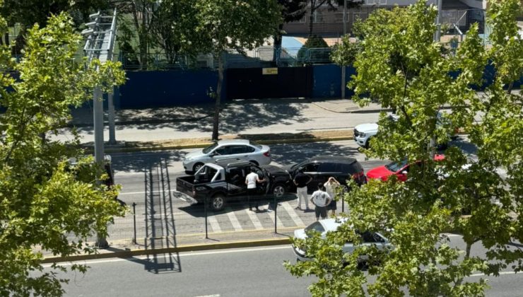 Karamürsel’de Kaza: Araçlar Kafa Kafaya Çarpıştı, 1 Yaralı